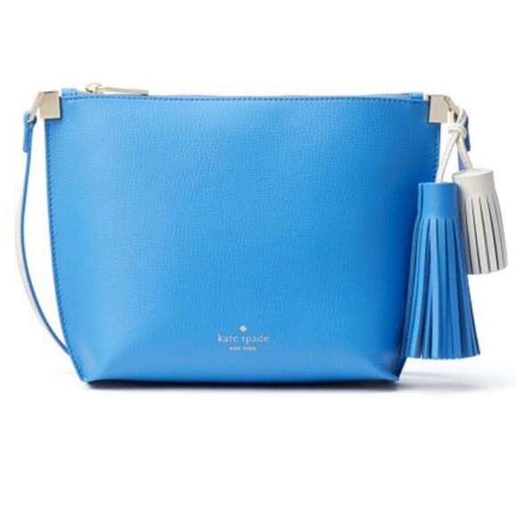 kate spade Handbags - Kate Spade Foster Court Pepper Alice Blue Leather